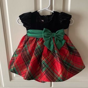 Bonnie Baby 0/3m elegant Christmas dress